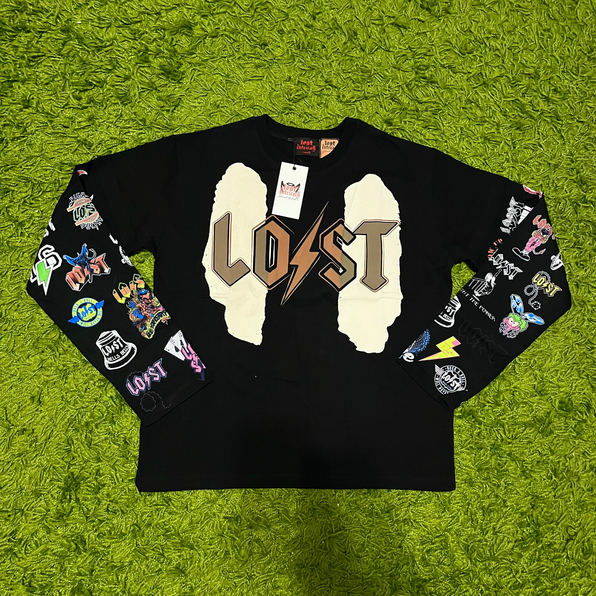 Lost Intricacy 'Logos' Black Longsleeve